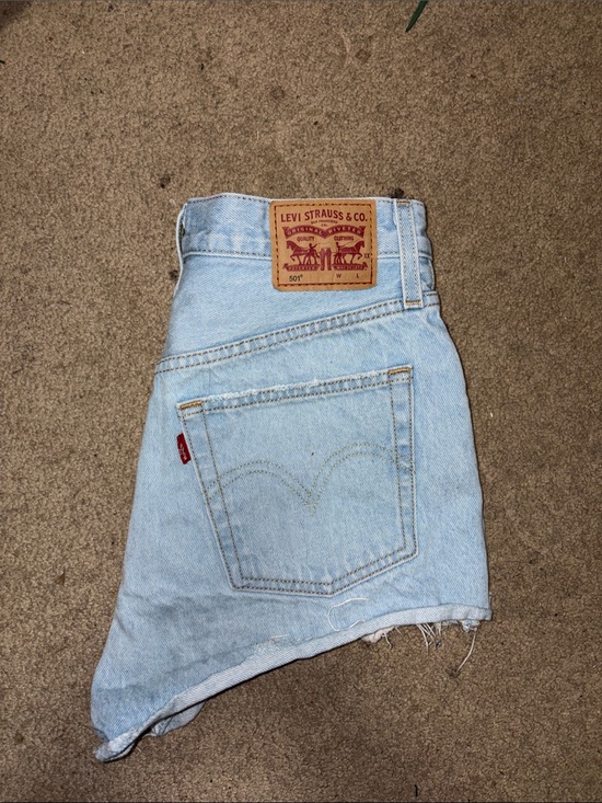 Levi's Pants - Levi's Light Blue Denim Cutoff Shorts